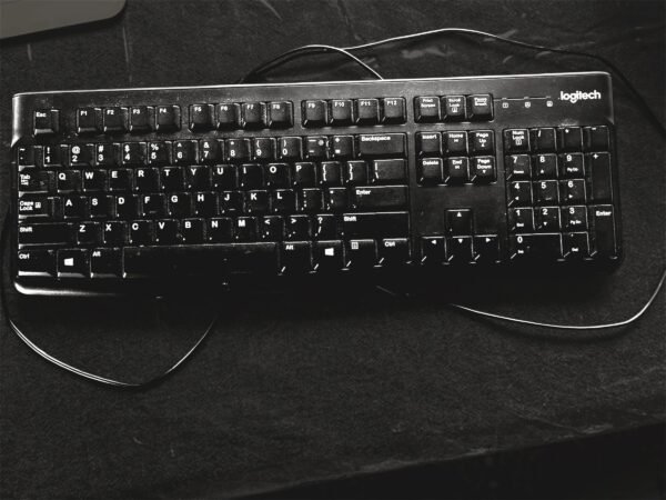 Logitech Keyboard works perfect no issues color is black - Image 2